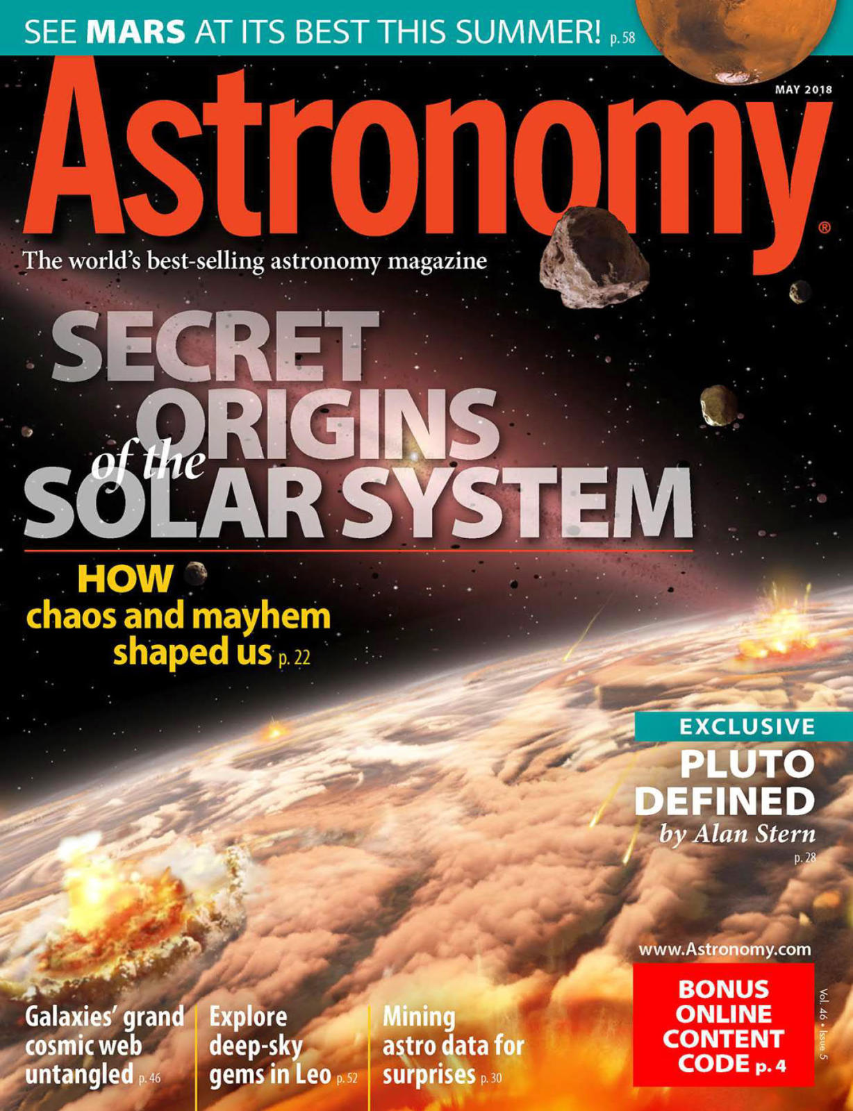 Astronomy 天文学杂志 MAY 2018